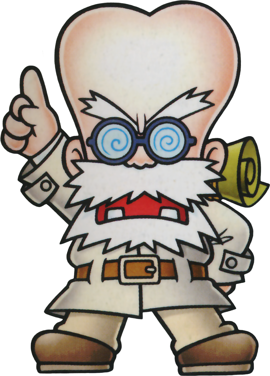 File:Dr Arewo Stein Artwork Wario Land 4.png - Super Mario Wiki, the ...