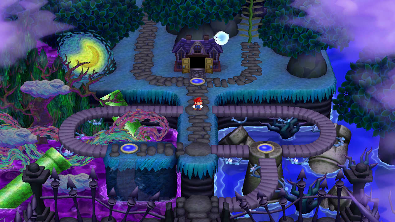 File:NSMBU Soda Jungle Haunted.png - Super Mario Wiki, the Mario ...