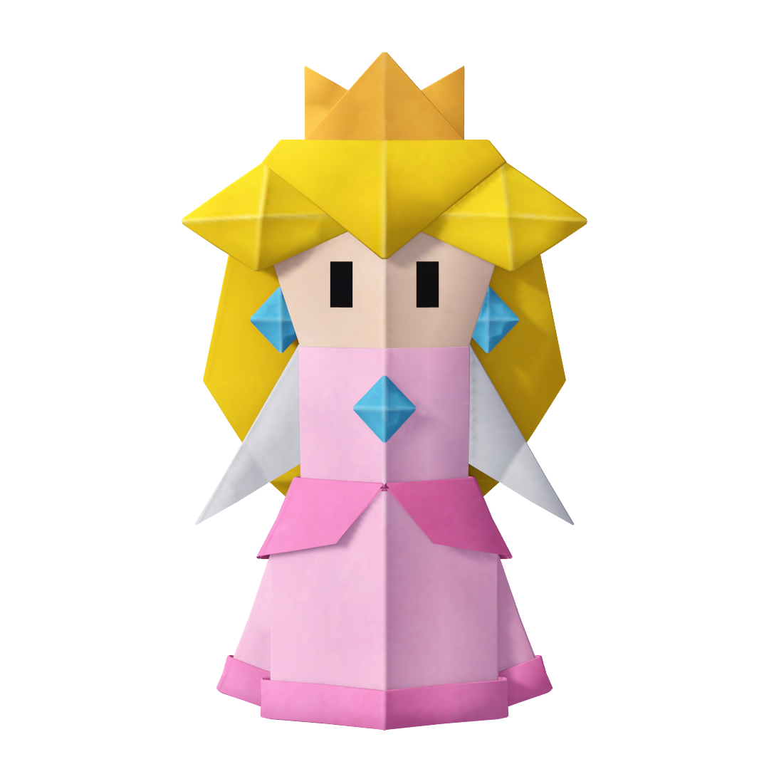 Origami Peach