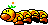 Sprite of a Wiggler from Super Mario World