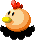 Sprite of a Red Nooz from Mario & Luigi: Bowser's Inside Story + Bowser Jr.'s Journey