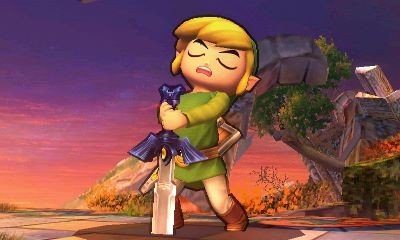 File:SSB4 3DS - Pulling the Master Sword.png