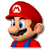 Mario's mugshot from Mario Superstar Baseball