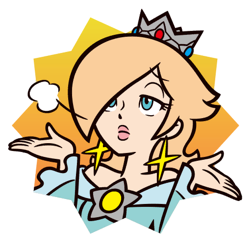 File:Sticker Rosalina (sad) - Mario Party Superstars.png