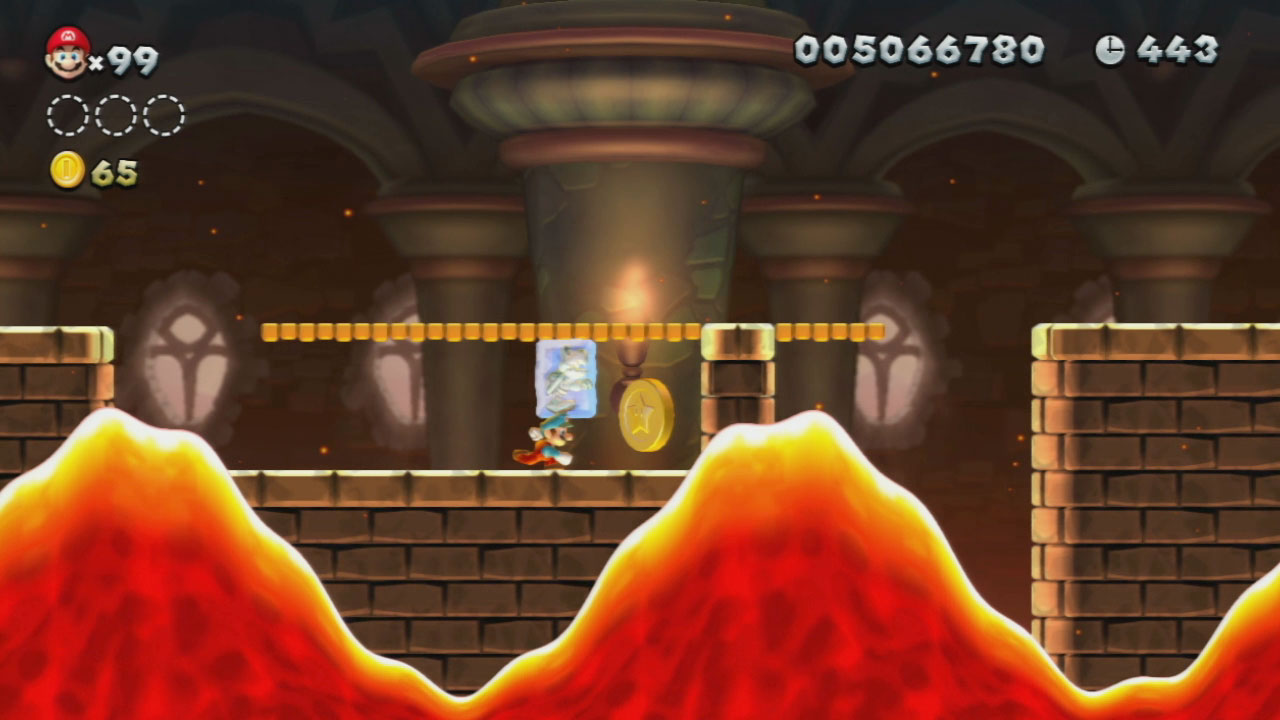 File:nsmbu Iggy's Volcanic Castle Screenshot.jpg - Super Mario Wiki 