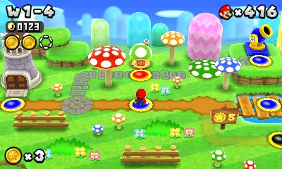 File:NSMB2 World1.png - Super Mario Wiki, the Mario encyclopedia