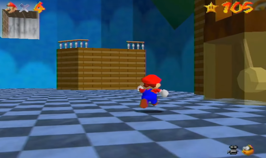 FileSM64 Clock Room.png Super Mario Wiki, the Mario encyclopedia