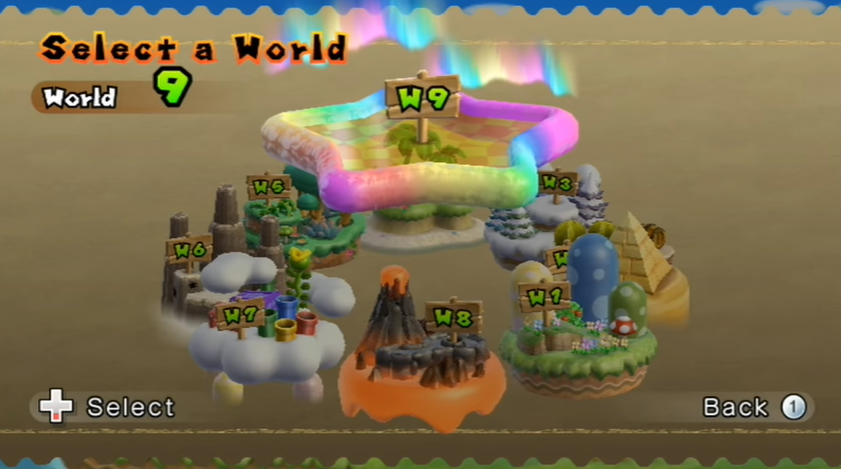 File:NSMBW World 9 World Select.png - Super Mario Wiki, the Mario ...