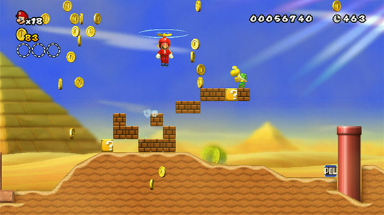 File:NSMBW World 2-4 Screenshot.png - Super Mario Wiki, the Mario ...