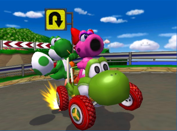 File:MKDD Birdo and Yoshi Screenshot.png - Super Mario Wiki, the Mario ...