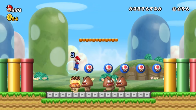 File:NSMBW World 1-Enemy Screenshot.png - Super Mario Wiki, the Mario ...