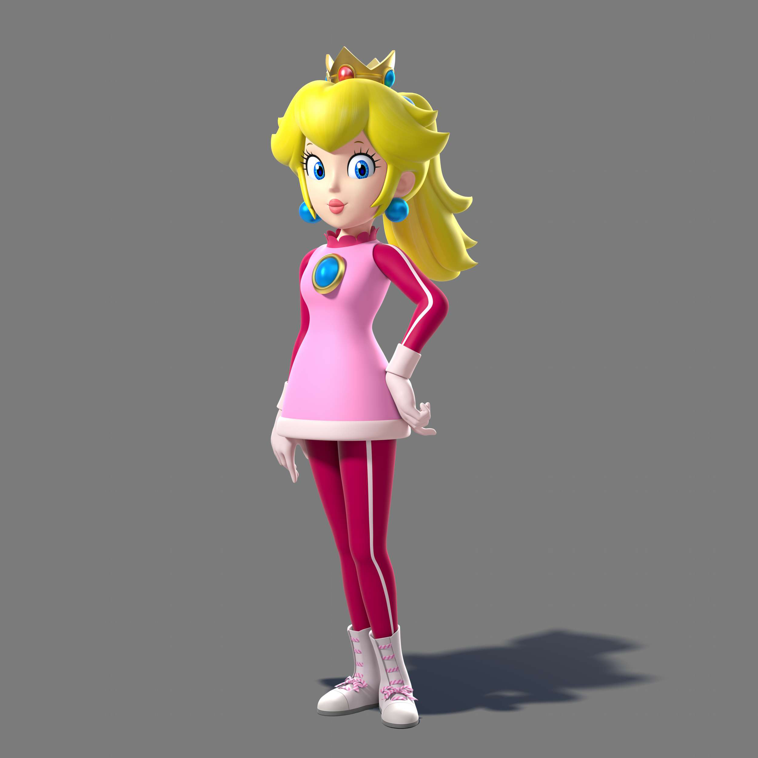 File:Peach Winter outfit - Rio2016.png - Super Mario Wiki, the Mario ...