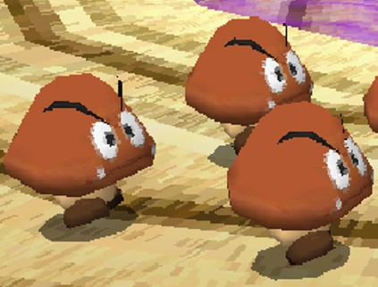 File:sm64ds Goombas.png - Super Mario Wiki, The Mario Encyclopedia