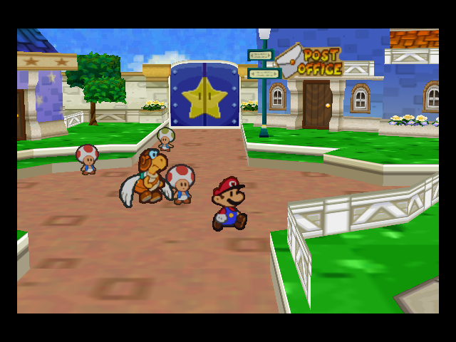 File:Toad Town.png - Super Mario Wiki, the Mario encyclopedia