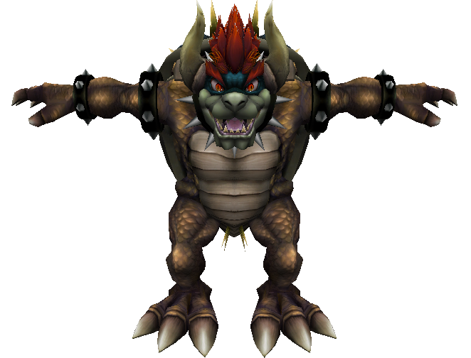 File:Giga Bowser SSBB Model.png - Super Mario Wiki, the Mario encyclopedia