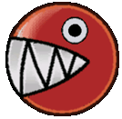 File:Red Chomp.png - Super Mario Wiki, the Mario encyclopedia