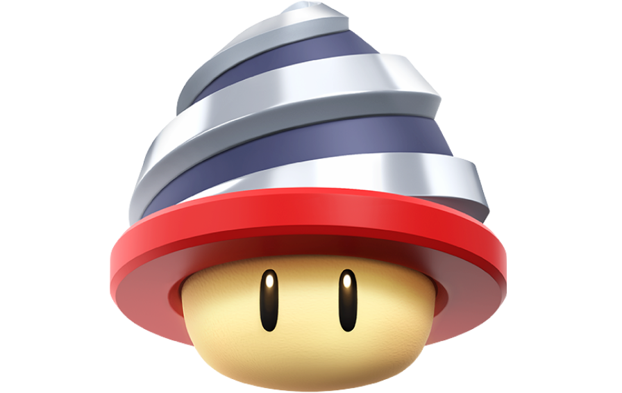 Filesmbw Drill Mushroompng Super Mario Wiki The Mario Encyclopedia 3857