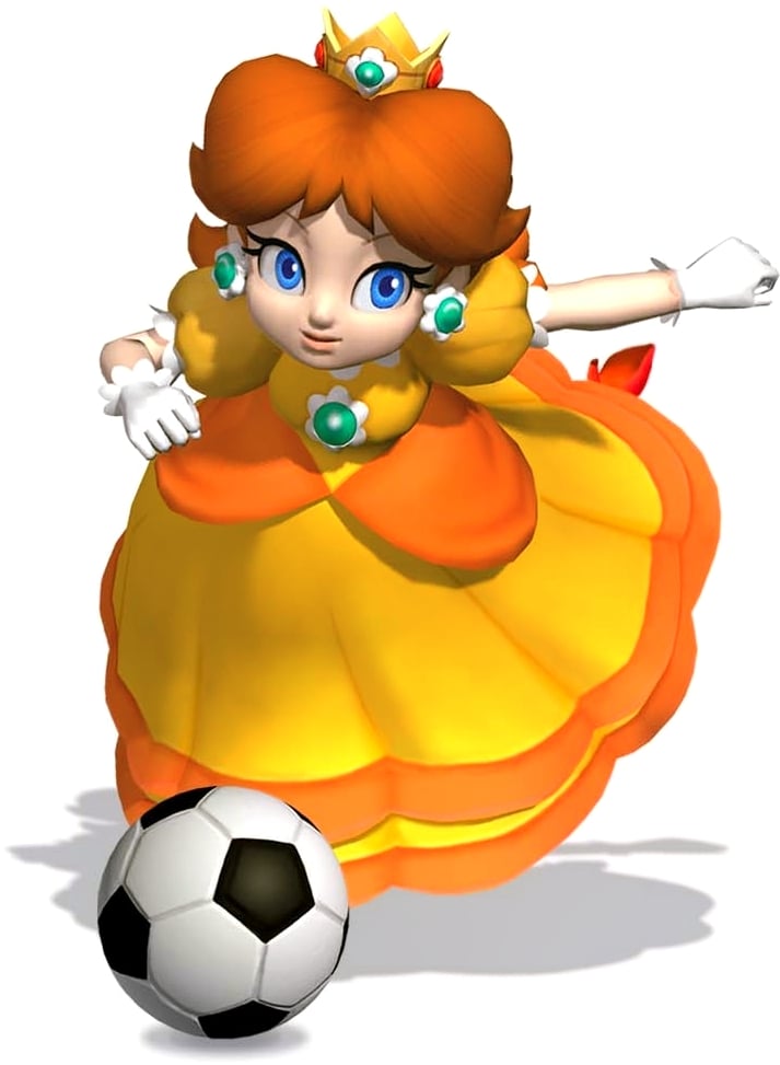 File:MP4 Daisy Soccer Artwork.jpg - Super Mario Wiki, the Mario ...