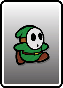 File:PMCS Green Shy Guy Card.png - Super Mario Wiki, the Mario encyclopedia