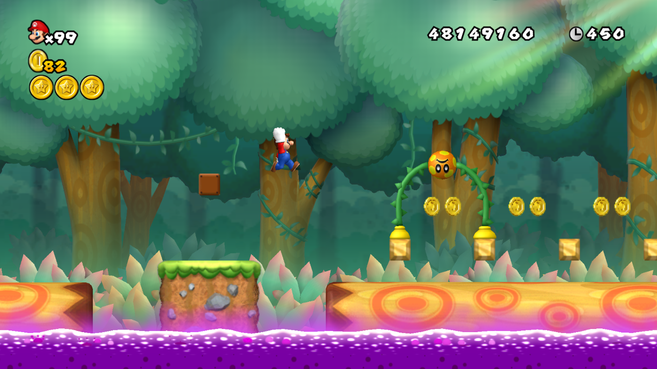 File:NSMBW World 5-3 Screenshot.png - Super Mario Wiki, the Mario ...