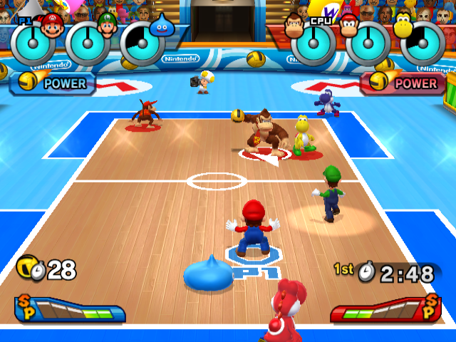 Filemariostadium Dodgeball 3vs3 Mariosportsmixpng Super Mario Wiki The Mario Encyclopedia 7631