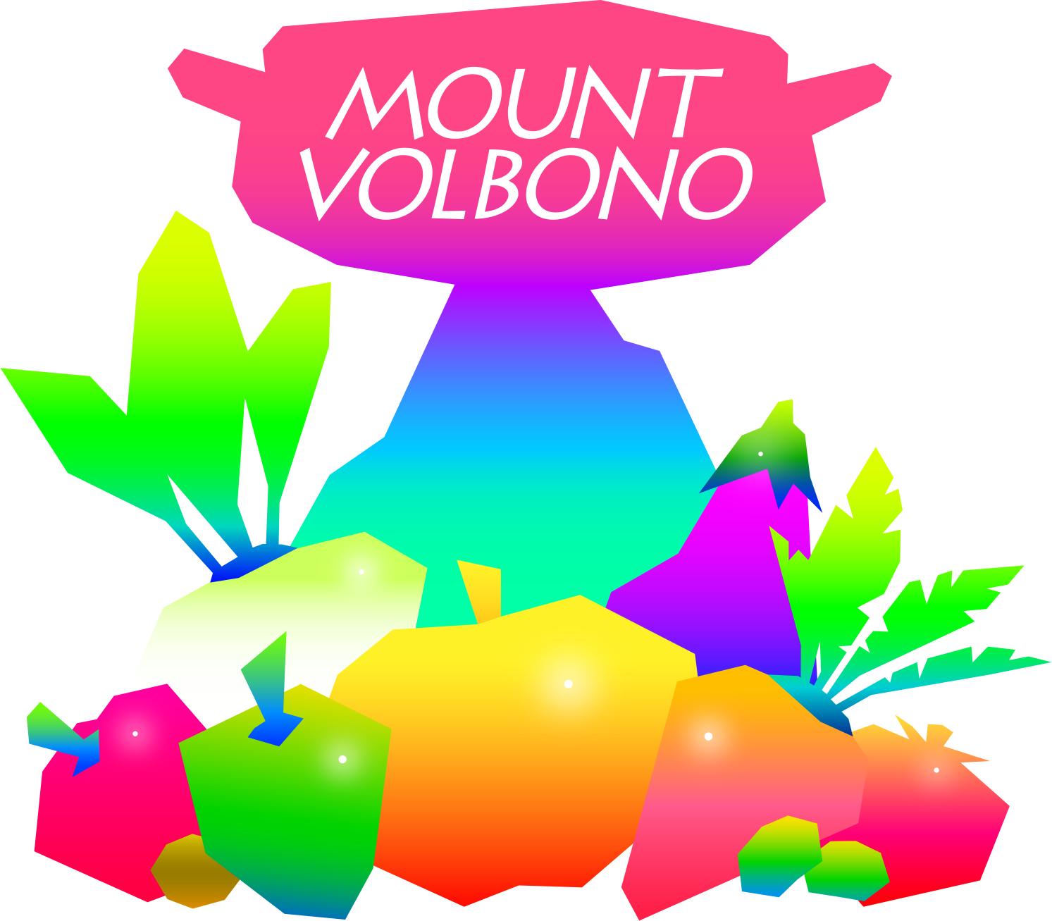 File:SMO Sticker - Mount Volbono.png - Super Mario Wiki, the Mario ...