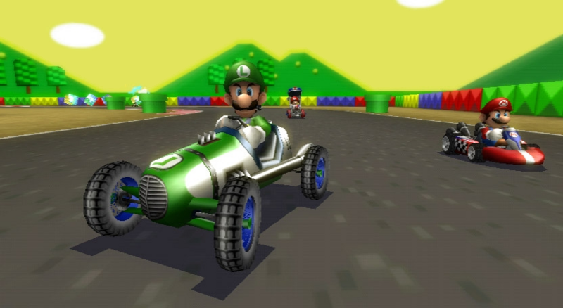 Filemkw Luigi Classic Dragster Screenshotpng Super Mario Wiki The Mario Encyclopedia 7737