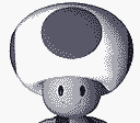 Toad's stamp from the Game Boy Camera.