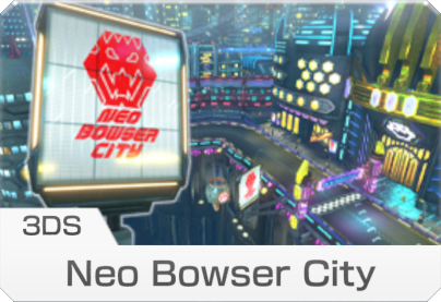 <small>3DS</small> Neo Bowser City icon, from Mario Kart 8.