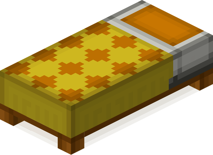 File:Minecraft Mario Mash-Up Bed Orange Render.png