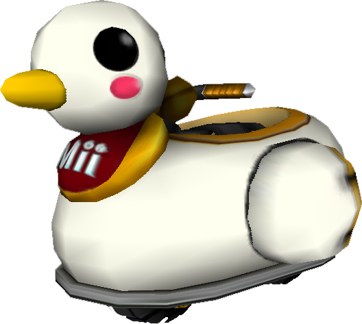 File:Quacker (Small Female Mii) Model.png - Super Mario Wiki, the Mario ...