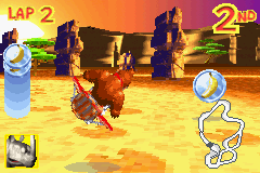 Screenshot of a coin in Diddy Kong Pilot's 2003 build