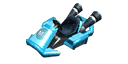 Light-blue Mii's Standard Kart