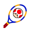 Icon for a gear item from Mario Tennis Open