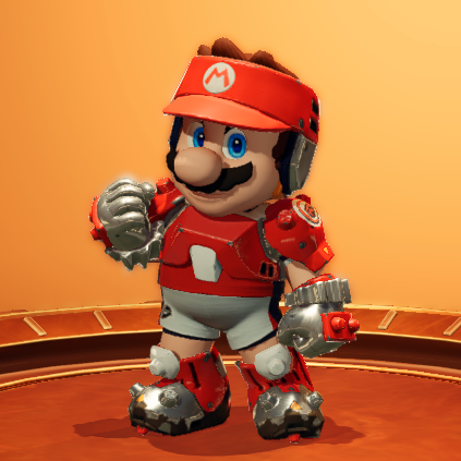 File:Mario (Cannon Gear) - Mario Strikers Battle League.png