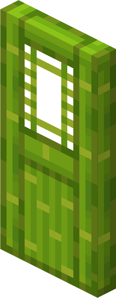 File:Minecraft Mario Mash-Up Bamboo Door Render.png