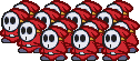 Sprite of the Shy Squad, from Paper Mario.