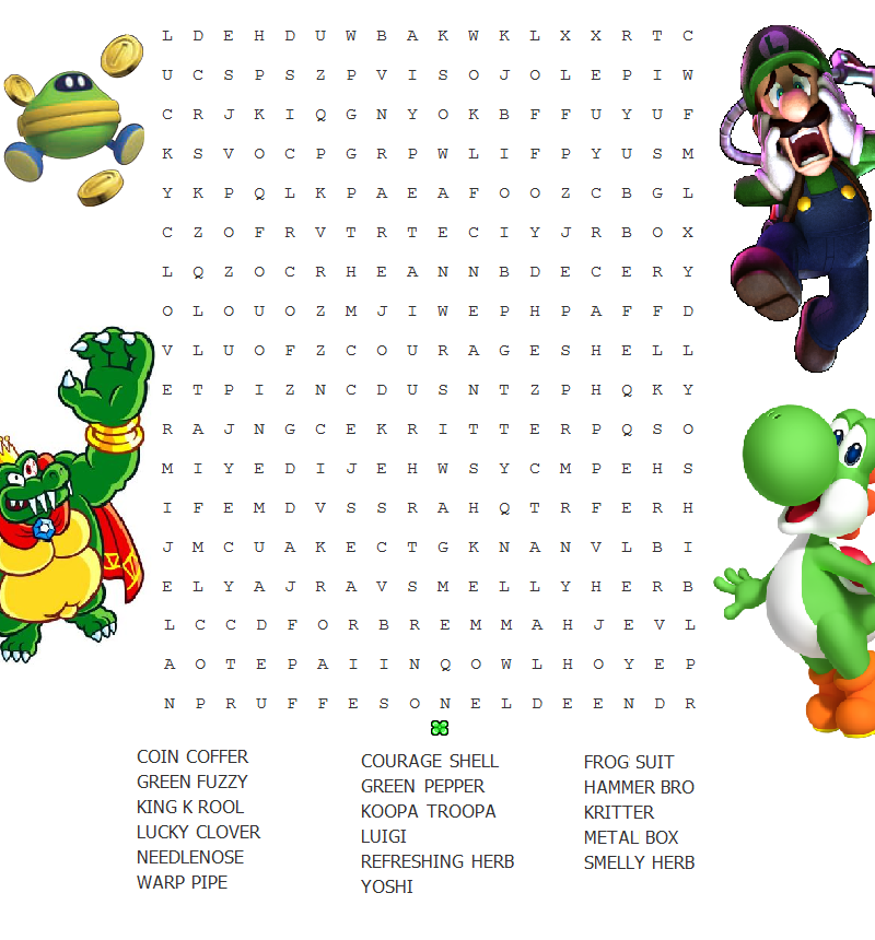 Super Mario Printable Word Searches  Mario bros party, Super mario bros  party, Super mario