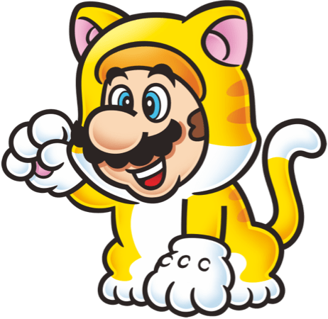 File:Cat Mario 2D Art Shaded.png