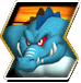 Kludge's character selection icon from Donkey Kong Barrel Blast.