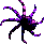 Sprite of a purple Croctopus spinning from Donkey Kong Country for Game Boy Advance