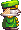 Sprite of Galley Cat in Wario: Master of Disguise