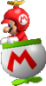 File:NSMBW RemoCon Clown and Mario Render.png