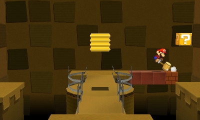 Location of the 14th hidden block in Paper Mario: Sticker Star, revealed.