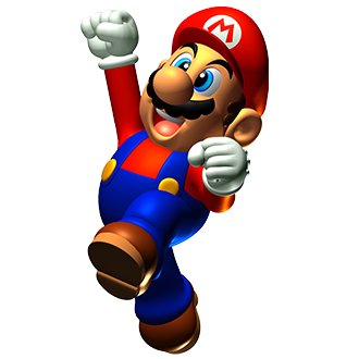 File:SM64 Artwork Mario (Jump)png   Super Mario Wiki, The Mario