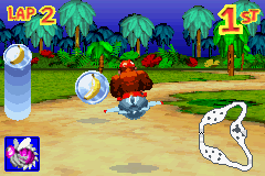 Screenshot of a coin in Diddy Kong Pilot's 2003 build