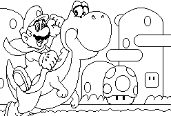 File:MP Coloring Book Mario Blank.png
