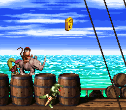 Pirate Panic (Donkey Kong Country 2: Diddy's Kong Quest)