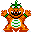 Morton Koopa Jr. after being stomped on.