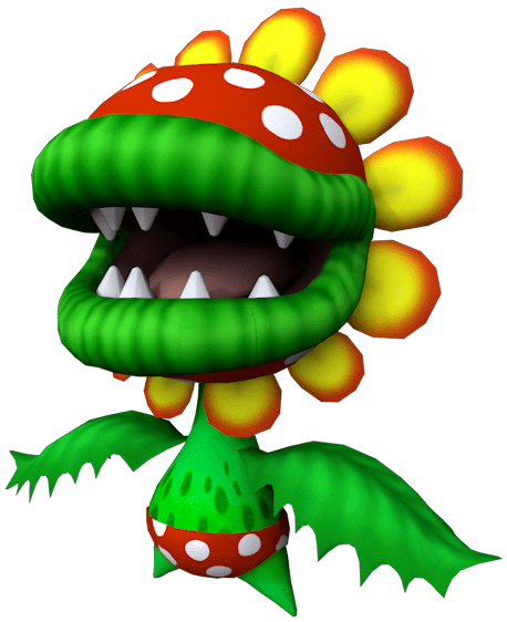File:MSS Petey Piranha Model.png - Super Mario Wiki, the Mario encyclopedia
